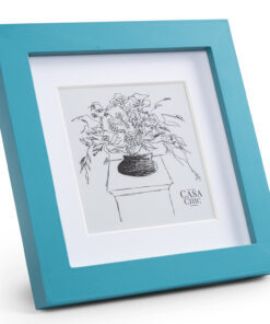 Casa Chic Clapton, képkeret, négyzet alakú, fényképek 15 x 15 cm, paszpartu, üveg