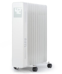 Sanford Smart, olajradiátor, 2500 W, heti időzítő, LED kijelző, érintőkijelző, Klarstein alkalmazás