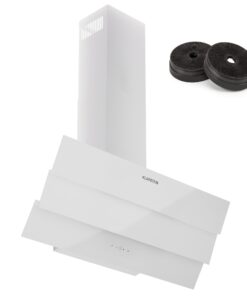 Klarstein Antonia 90, páraelszívó 90 cm, 247 m³/h, érintésvezérlés, EEK A++, üveg
