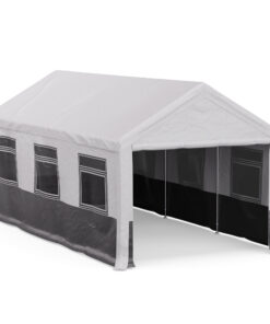Blumfeldt Party Haven, sátor, 598 x 296 x 280 cm, időjárásálló, acélvázas, egyszerű összeszerelés, oldalfalakkal