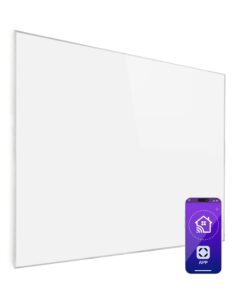 Klarstein Wonderwall 1200 Smart, infravörös hősugárzó, 100 x 120 cm, 1200 W, heti időzítő, IP24, fehér