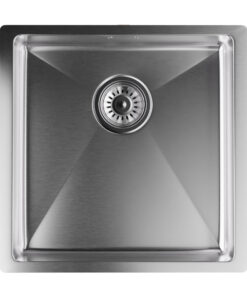 Klarstein TitanSteel Konyhai mosogató 45 x 45 cm (H x Sz) rozsda-, karc-, és hőálló felülettel