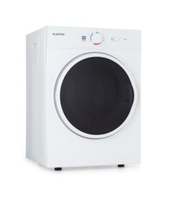 Klarstein Jet Set, ruha szárítógép, 1020 W, G energiahatékonysági osztály, 3 kg, 50 cm, fehér