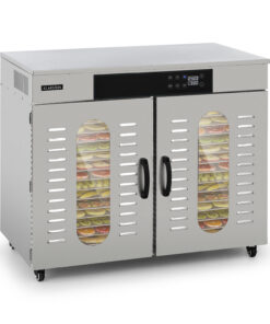 Klarstein Master Jerky 500, aszalógép, 3000 W, 30 - 90 °C, 24 órás időzítő, rozsdamentes acél, ezüst