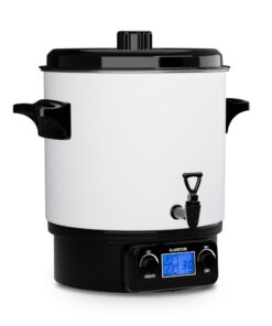 Klarstein Biggie Digital befőzőautomata italadagoló elektromos 27L 1800 W rozsdamentes acél