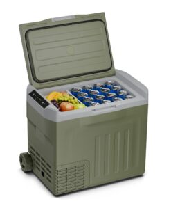 Klarstein PolarForce 37l kompresszoros hűtődoboz, LCD panel, világítás, off-road, akkumulátorvédelem, 12V/230V