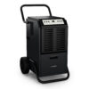 Klarstein DuraDry 50L páramentesítő, 50 l/nap, 70-100 m², rozsdamentes acél, mobil, 450 m³/h