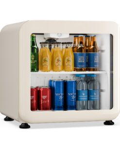 Klarstein Audrey Evo italhűtő | 39 x 38 cm | LED belső világítás | 75 W | 42 dB
