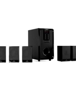 Auna Areal 520 5.1-es hangfal rendszer,multitouch,AUX,100 W