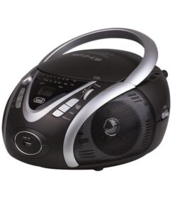 Trevi CMP-542, CD-MP3-lejátszó boombox, USB, SD, CD, MP3, fekete