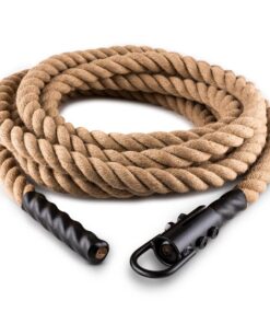 Capital Sports Power Rope lengő kötél kampóval 15m/3,8cm, mennyezeti felfüggesztés