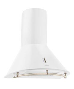 Klarstein Lumio Primo, retro kéményes páraelszívó, 60 cm, 352 m³/ó, fehér
