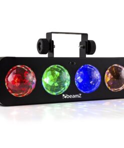 Beamz DJ Bank BX LED fényeffekt, 4 x RGBA-LED, távirányító, fekete