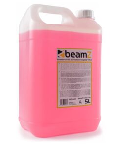 Beamz füstfolyadék, 5L, CO2-effekt, gyors diszperzió, rózsaszín