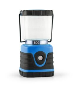 Yukatana Yapus, kék, 600 Lumen, 150 óra, 15 m, kemping lámpa, LED, akkumulátor, szögletes