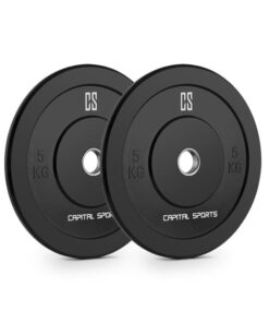 Capital Sports Resilior tárcsasúly pár, kemény gumi, 5kg