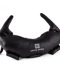 Capital Sports Bull Boost, fekete, 15 kg, bolgár zsák, homokzsák, bőr