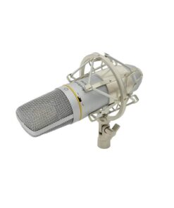 Citronic SCM2, stúdió kondenzátoros mikrofon, kardioid iránykarakterisztika, pók mellékelve