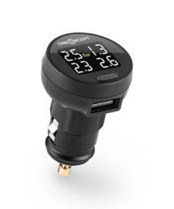 OneConcept AirCo One, vezeték nélküli abroncsnyomásmérő rendszer, USB, szereléshez szükséges anyagok mellékelve