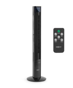 OneConcept Hightower BK, oszlop ventilátor, 50 W, oszcilláció, időzítő, távirányító