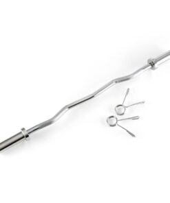 Capital Sports Accretor 120 CBO Curlbar hajlított súlyzórúd, 120 cm / 50 mm/ max. 272 kg, acél, krómozott