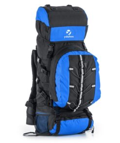 Yukatana Almer túrahátizsák, 80 l, 40 x 80 x 35 cm, kék/fekete
