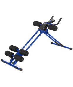 KLARFIT AB Cruncher, kék, hasizom-erősítő gép