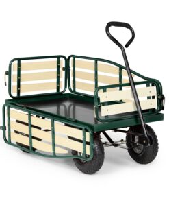 Waldbeck Ventura kézikocsi nehéz teherbírással 300 kg acélból
