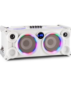Ibiza SPLBOX200, 200 W, hordozható audio rendszer, bluetooth, USB/SD, LINE, FM, LED