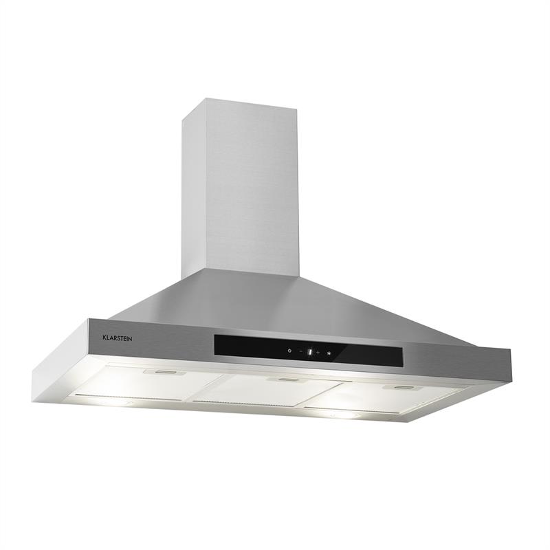 Klarstein Zelda 90 páraelszívó 210W 3 fokozat 601 m³/h LED EEK: B