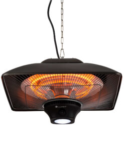 Blumfeldt Heat Square, infravörös hősugárzó, 1000 / 2000 W, szén fűtőtest, IP24, LED