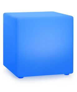 Blumfeldt Shinecube XL világító kocka 40x40x40 cm 16 színű LED, 4 világítási mód, fehér