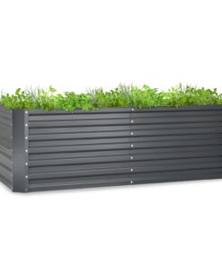 Blumfeldt High Grow Straight magaságyás 180 x 60 x 90 cm 970 l horganyzott acél