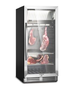 Klarstein Steakhouse Pro 233 húsérlelő szekrény 1 zóna 233 L 1-25°C érintőképernyő Panoráma