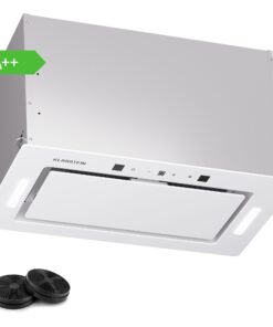 Klarstein Hektor Eco, páraelszívó, 52 cm, 446 m³/ó, érintéses vezérlés, üveg