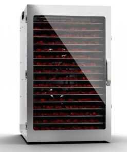 Klarstein Captain Jerky 160 élelmiszertároló 1500W 30-90 °C 24 órás időzítő rozsdamentes acélból