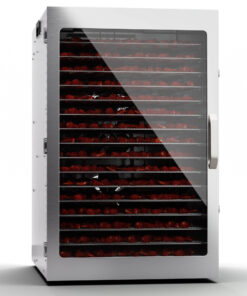 Klarstein Captain Jerky 200 szárítógép 2000W 30-90 °C 24 órás időzítő rozsdamentes acélból