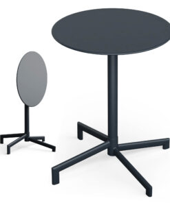 Blumfeldt UrbanEdge bistroasztal | állóasztal | 60 cm | összecsukható | porfestett | időjárásálló