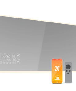 Blumfeldt Infravörös fűtőtest, Smart Mirror, Infravörös sugárzás, 600 W, IP43