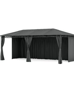Blumfeldt Mondo 3x6 pavilon fémkerettel és 4 oldalfallal