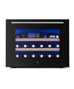 Klarstein Illuminosa beépíthető borhűtő | Modern | UV-védelem | 61 liter | 19 palack | 60 cm