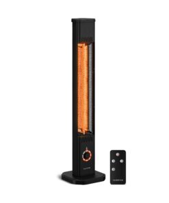 Klarstein DualisHeat infravörös álló fűtőtest | 2000 W | 15 m² | Rugalmas | 105 cm x 25 cm