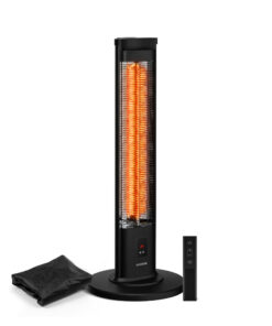 Klarstein BlazeTower infravörös állófűtőtest | 2000 W | 15 m² | 101 cm x 40 cm