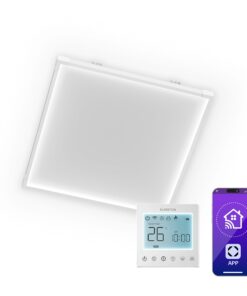 Klarstein Wondersky infravörös panel | 360 W | 4 - 8 m² | Minimalista dizájn | 60 cm x 60 cm