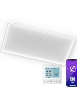 Klarstein Wondersky infravörös panel | 770 W | 4 - 8 m² | Minimalista dizájn | 120 cm x 60 cm