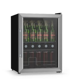 Klarstein Beersafe italhűtő üvegajtóval | 64 x 48 cm | LED belső világítás
