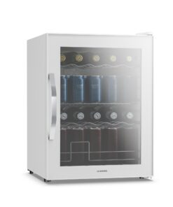 Klarstein Beersafe italhűtő tükörüveg ajtóval | 64 x 48 cm | 85 W | 60 liter | Fehér