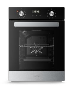 Klarstein Verosteel beépíthető sütő | 45 cm | 49 liter | Energiahatékonysági osztály A | 2000 W | Fekete