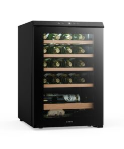 Klarstein Bevora szabadon álló borhűtő | 4 fiók | 62 liter | 20 palack | 43 cm