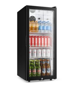 Klarstein GrandCooler Gastro italhűtő | 106 x 46 cm | LED belső világítás | Fekete